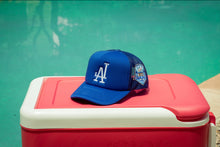 Load image into Gallery viewer, “BLUE” Seven Trucker Hat
